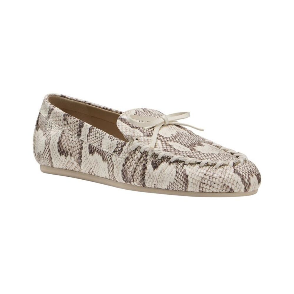 Stuart Weitzman Britt Bow Loafer, White